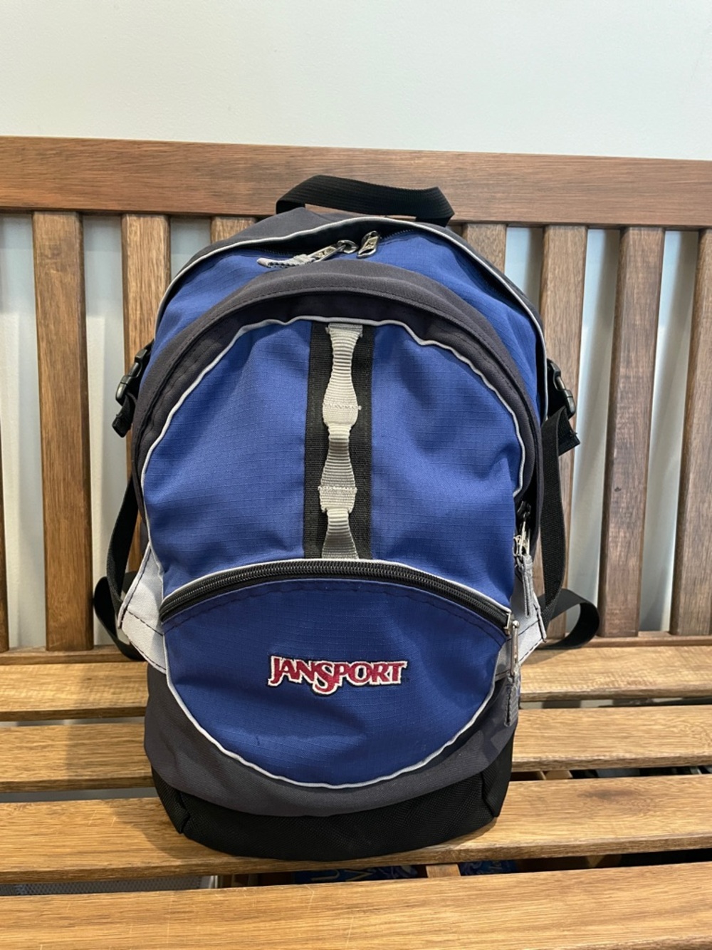 Jansport Backpack Blue/Gray/Black